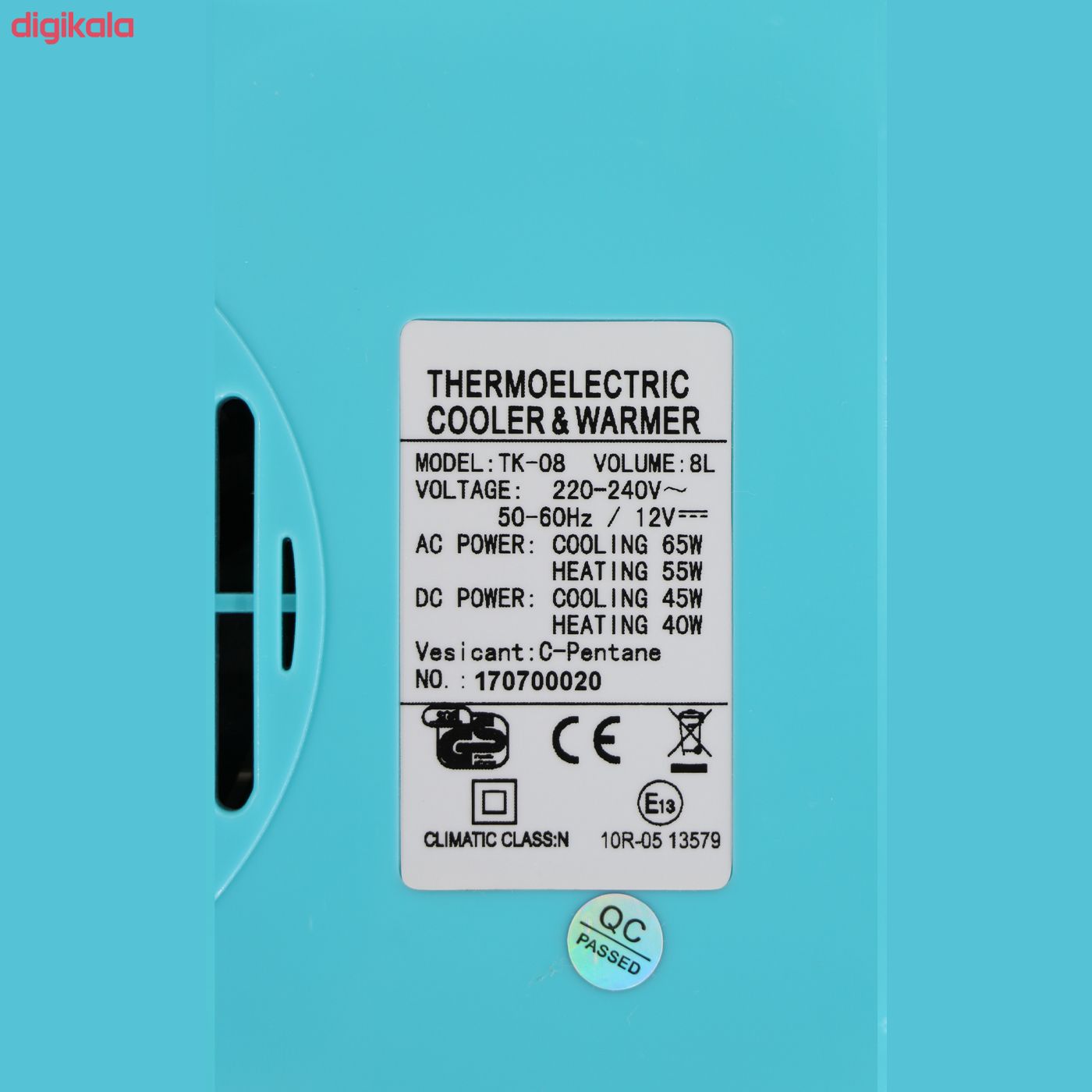 یخچال مسافرتی ترمو الکتریک مدل TK-08 ظرفیت 8 لیتر