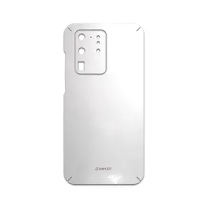 MAHOOT Metallic-White Cover Sticker for Samsung Galaxy S20 Ultra