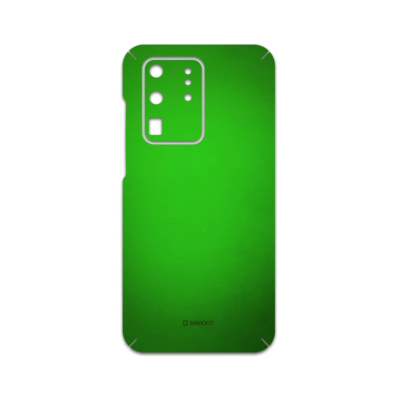 برچسب پوششی ماهوت مدل Metallic-Green مناسب برای گوشی موبایل سامسونگ Galaxy S20 Ultra