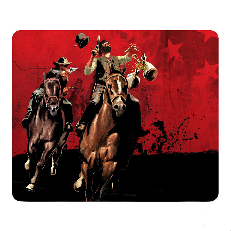 ماوس پد طرح 3 Red Dead Redemption مدل W11