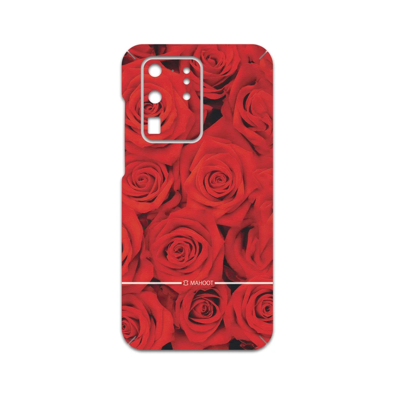 برچسب پوششی ماهوت مدل Red-Flower مناسب برای گوشی موبایل سامسونگ Galaxy S20 Ultra
