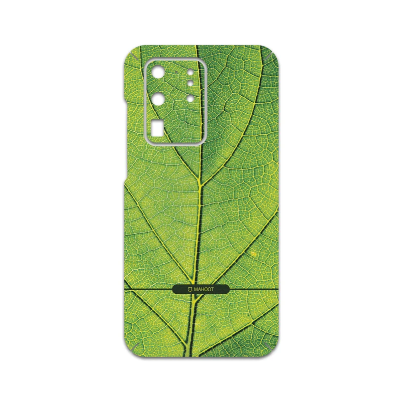برچسب پوششی ماهوت مدل Leaf-Texture مناسب برای گوشی موبایل سامسونگ Galaxy S20 Ultra