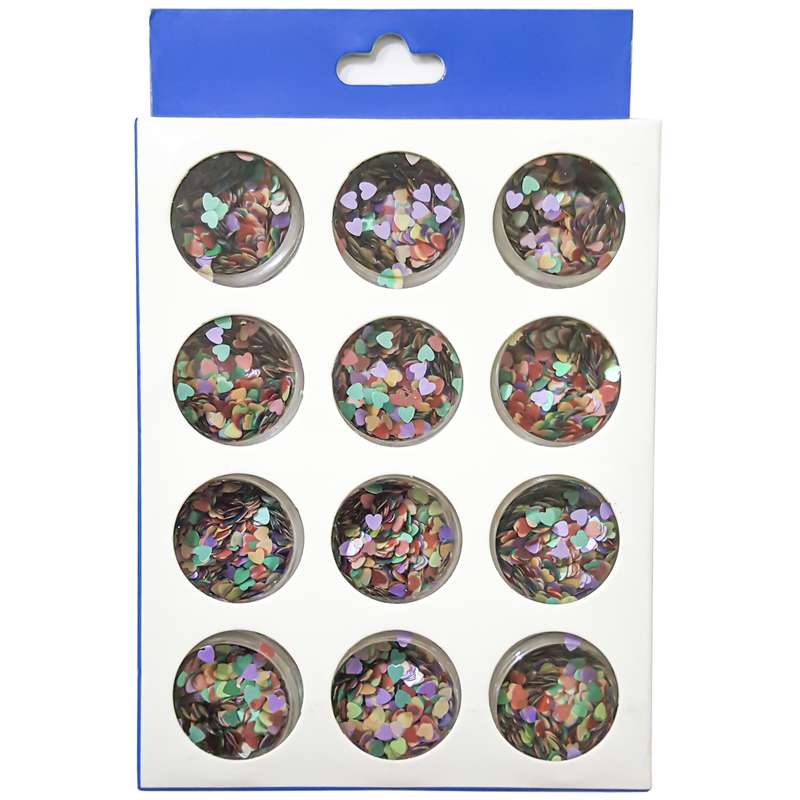 مجموعه دیزاین ناخن نوا طرح قلب مدل ND-08