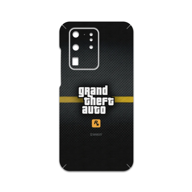 برچسب پوششی ماهوت مدل GTA-Game مناسب برای گوشی موبایل سامسونگ Galaxy S20 Ultra