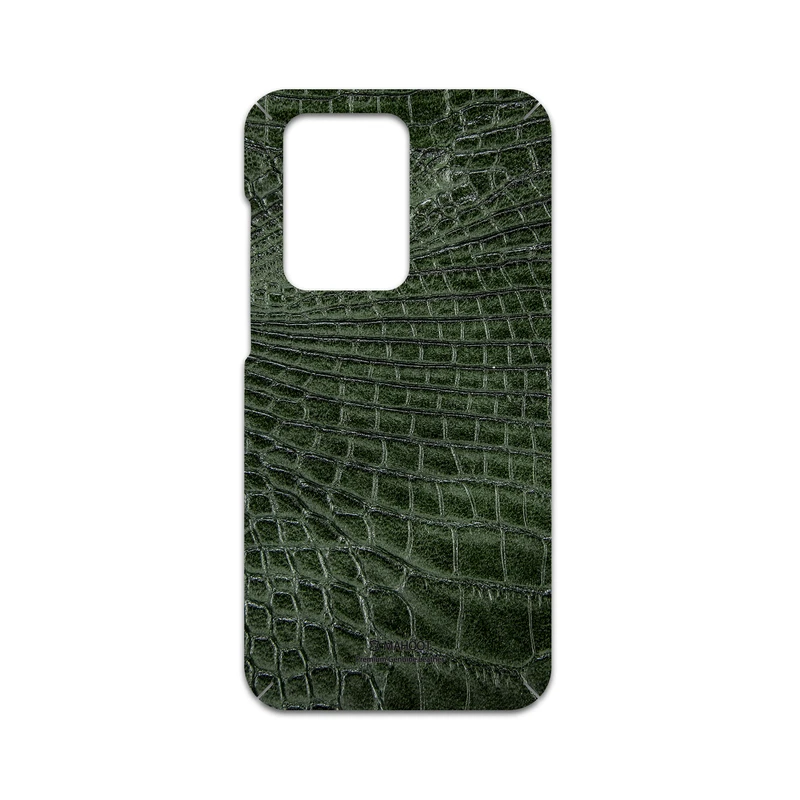 برچسب پوششی ماهوت مدل Green-Crocodile-Leather مناسب برای گوشی موبایل سامسونگ Galaxy S20 Ultra