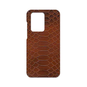 MAHOOT Brown-Snake-Leather Cover Sticker for Samsung Galaxy S20 Ultra