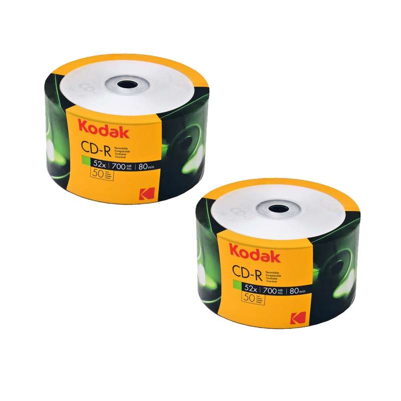 سی دی خام کداک مدل SKU1210150 بسته 100عددی سی دی خام کداک مدل SKU1210150 بسته 100عددی