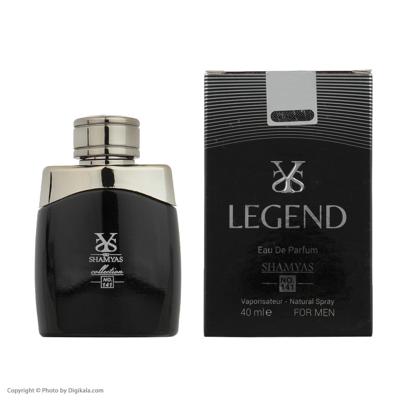 عطر جیبی مردانه شمیاس مدل Legend حجم 40 میلی لیتر