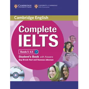 کتاب Cambridge English Complete IELTS Bands 5-6.5 Student Book B2 اثرGuy Brook- Hart And Vanessa Jakeman انتشارات Cambridge