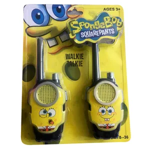 بی سیم اسباب بازی طرح باب اسفنجی مدل Radio Walkie Talkie