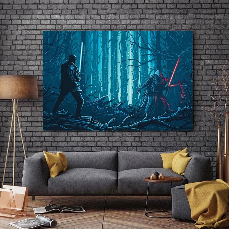 تابلو شاسی طرح سینما مدل جنگ ستارگان کد 578