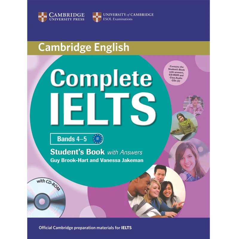 کتاب Cambridge English Complete Bands 4-5 Student Book B1 اثر Guy Brook- Hart And Vanessa Jakeman انتشارات Cambridge