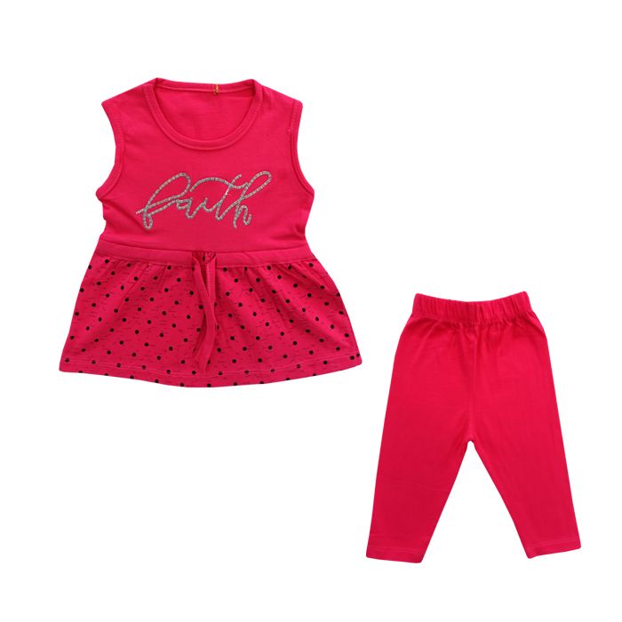  ست تونیک و شلوارک دخترانه کد S-035 -  - 6