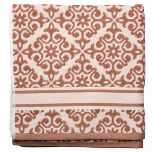 حوله دستی شامروک مدل Shiraz کد 58SHZ سایز 80x50 سانتیمتر