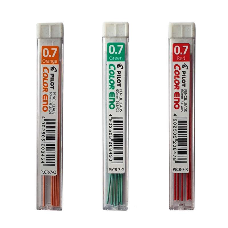 نوک مداد نوکی 0.7 میلی متری پایلوت مدل PLCR-7 مجموعه 3 عددی