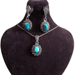 نیم ست نقره زنانه کد 71