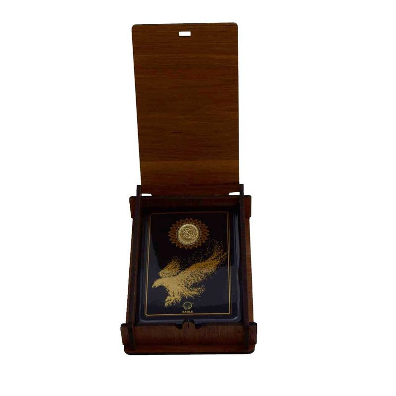 طلا گرمی 18 عیار کانیار گالری طرح عقاب کد 44 طلا گرمی 18 عیار کانیار گالری طرح عقاب کد 44