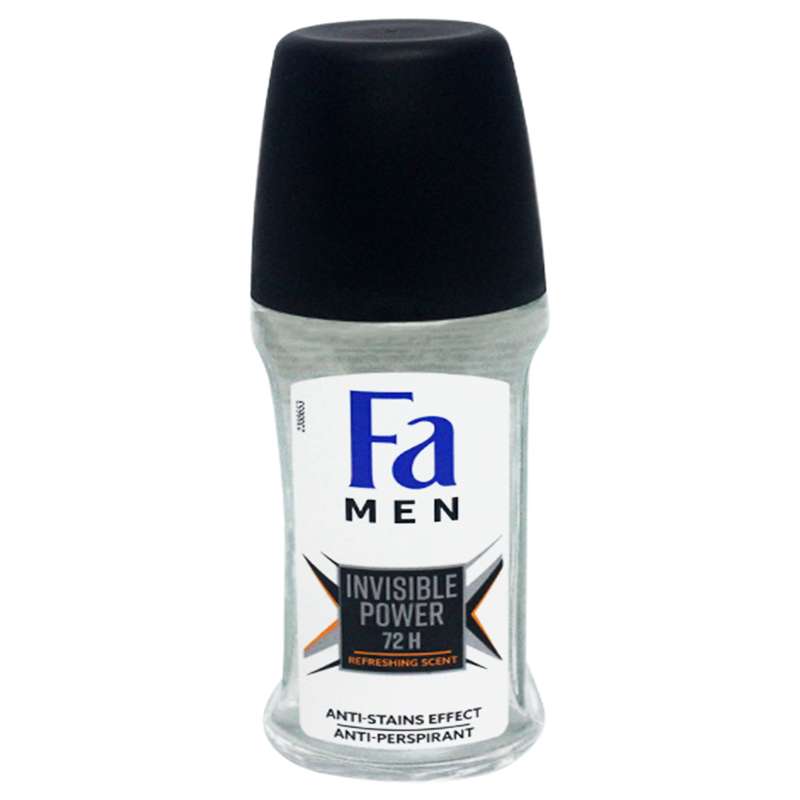 رول ضد تعریق مردانه فا مدل Invisibele Power Refreshing Scent حجم 50 میلی لیتر رول ضد تعریق مردانه فا مدل Invisibele Power Refreshing Scent حجم 50 میلی لیتر