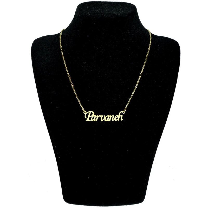 گردنبند زنانه طرح پروانه کد G531