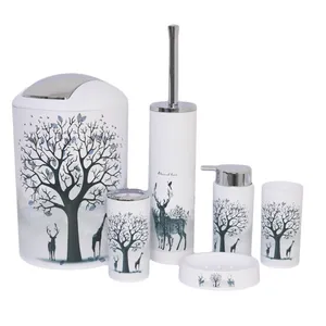 ست سرویس بهداشتی 6 تکه مدل گوزن 