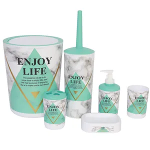 ست سرویس بهداشتی 6 تکه مدل مثلثی 