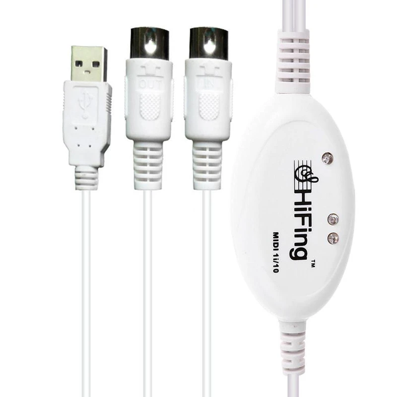 کابل تبدیل USB به MIDI های فینگ مدل HF1