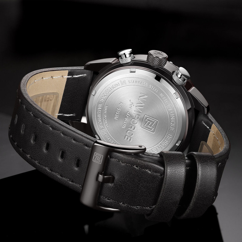 ساعت مچی عقربه ای مردانه نیوی فورس مدل NF9153 LBGYB