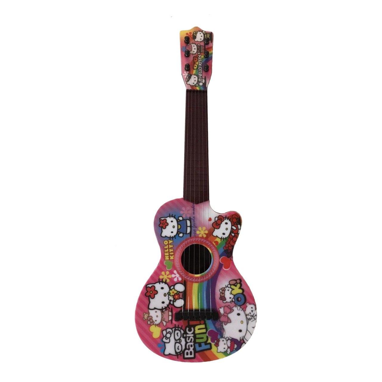 گیتار اسباب بازی مدل S63 طرح Hello Kitty