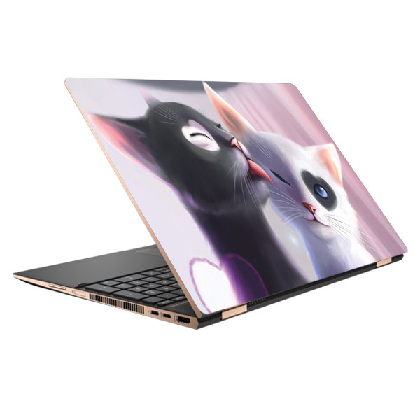 استیکر لپ تاپ طرح Cat کد 13 مناسب برای لپ تاپ 15.6 اینچ