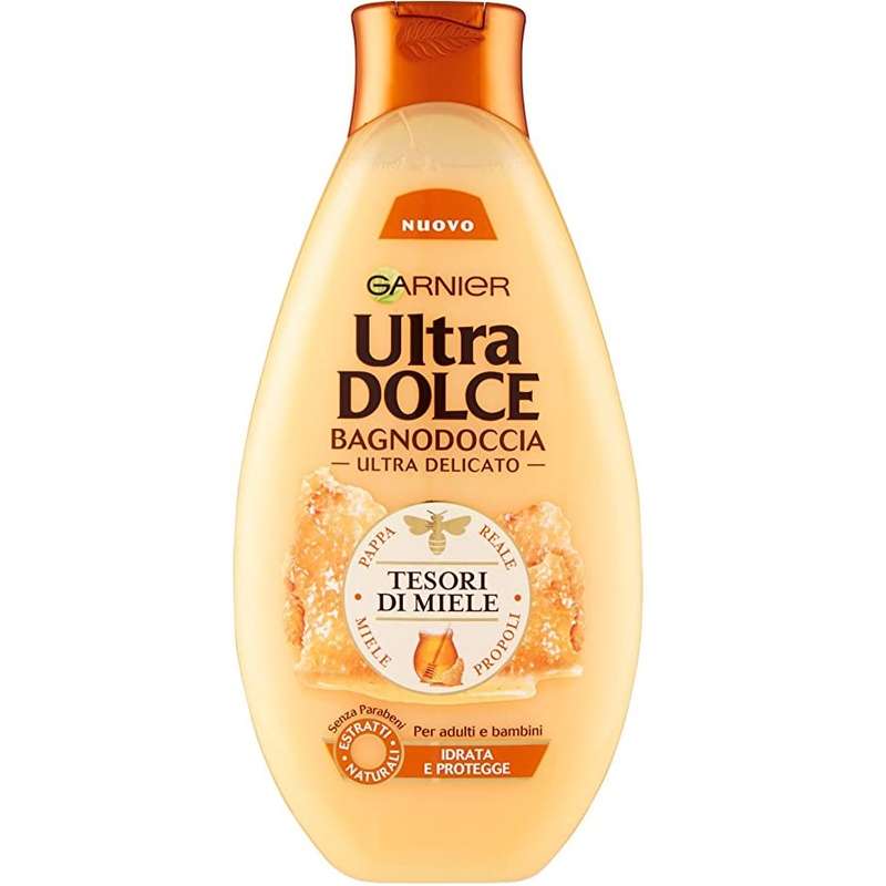 شامپو بدن گارنیه سری Ultra Dolce مدل tesori di miele حجم 500 میلی لیتر