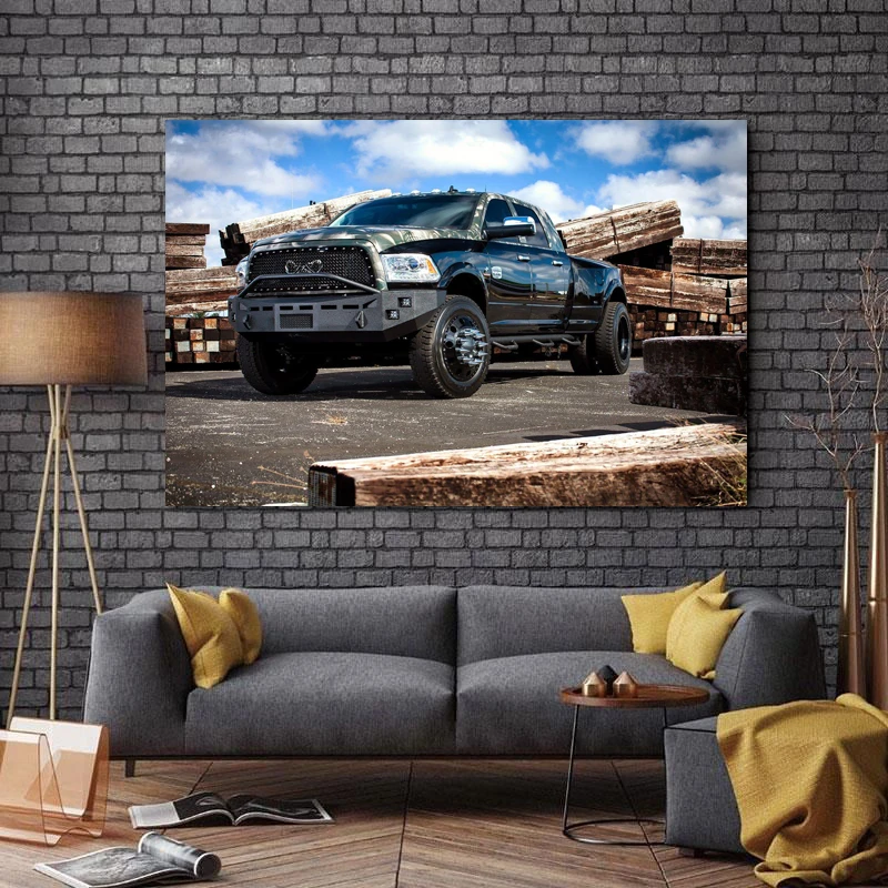 تابلو شاسی طرح ماشین مدل Dodge کد 611