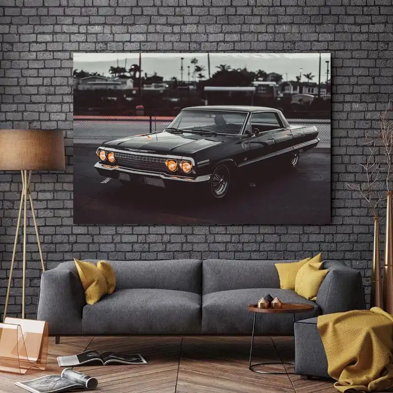 تابلو شاسی طرح ماشین مدل ایمپالا کد 637