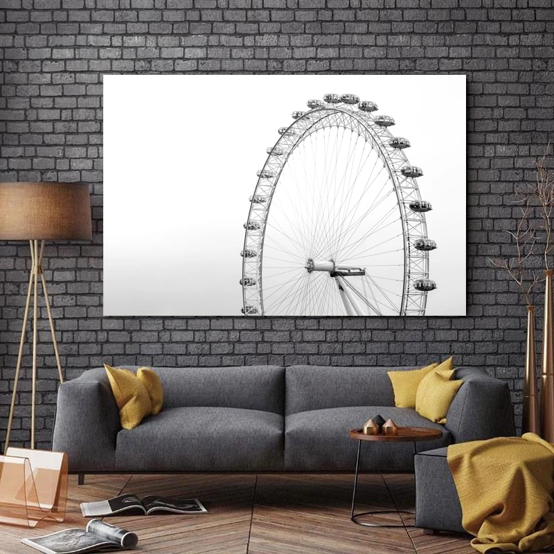 تابلو شاسی طرح چرخ و فلک مدل چشم لندن کد 640