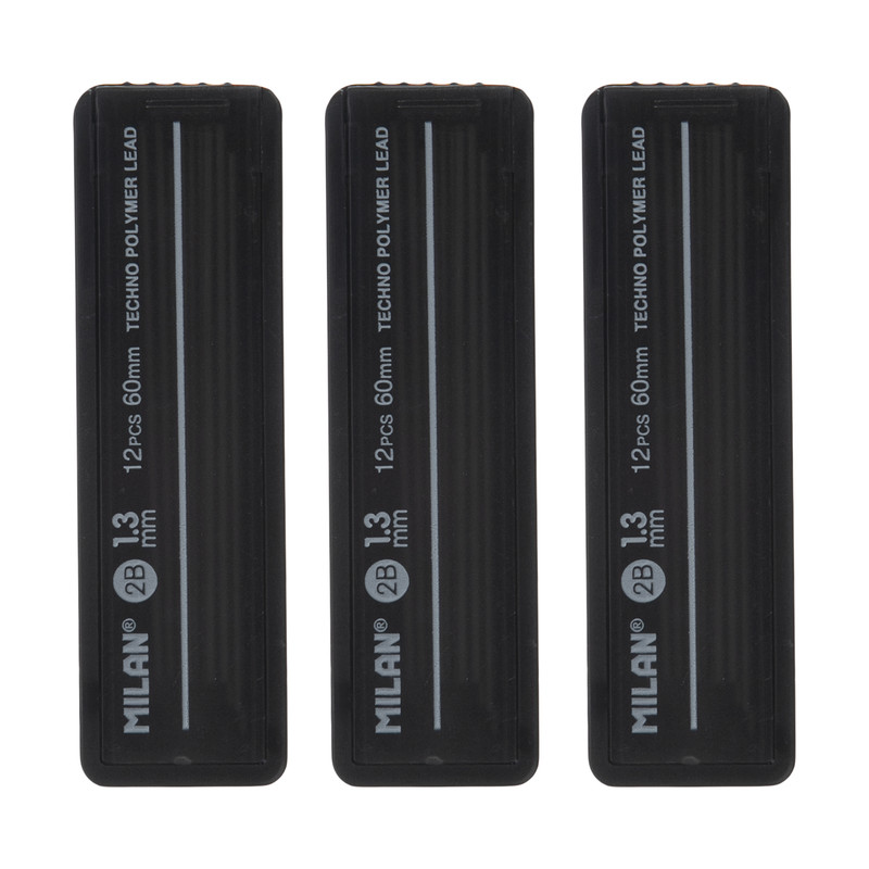 نوک مداد نوکی 1.3 میلیمتری میلان کد 03 بسته 3 عددی