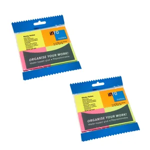 کاغذ یادداشت چسب دار اینفو مدل 39-1651 بسته 2 عددی