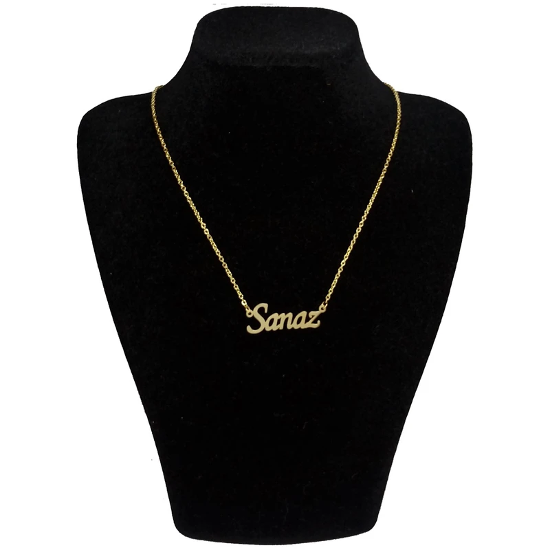 گردنبند زنانه طرح ساناز کد u498