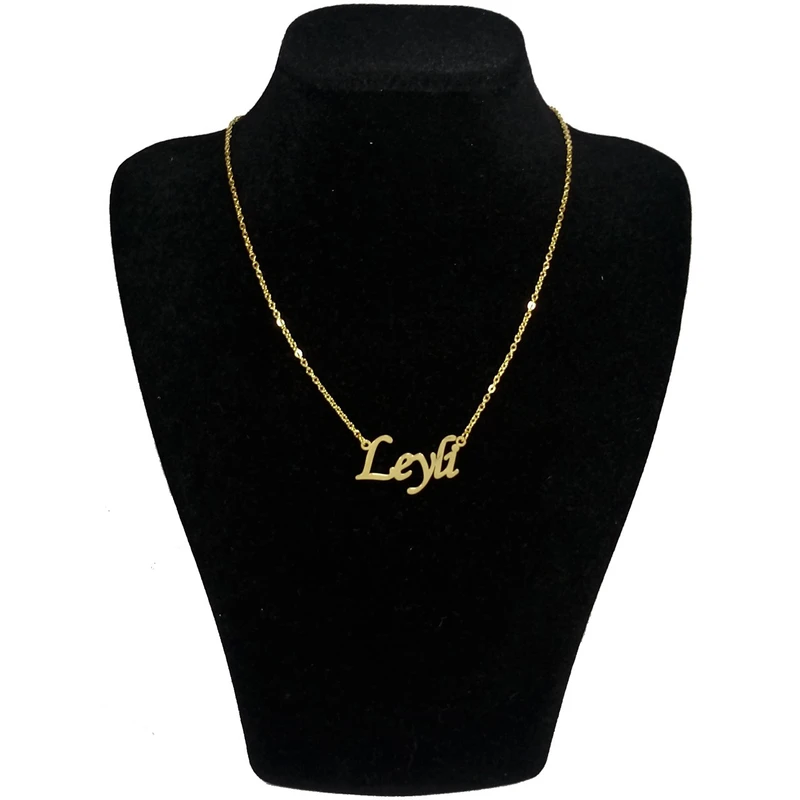 گردنبند زنانه طرح لیلی کد u499