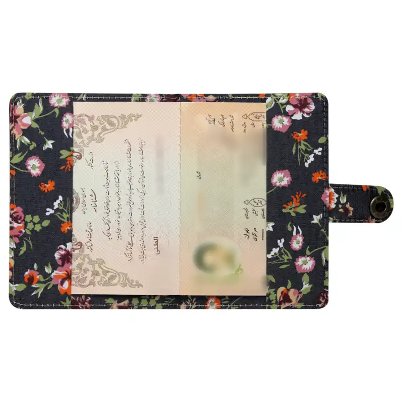 جلد شناسنامه زنانه سیب مدل MR کد 18