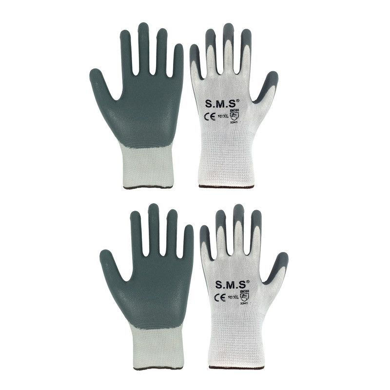 دستکش ایمنی اس ام اس مدل 10XL بسته 2 عددی دستکش ایمنی اس ام اس مدل 10XL بسته 2 عددی