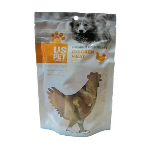 تشویقی سگ یو اس پت مدل Rabbit Ears With Chicken وزن 100 گرم