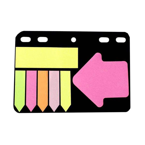 کاغذ یادداشت چسب دار اینفو مدل 09-8747 مجموعه 7 عددی 