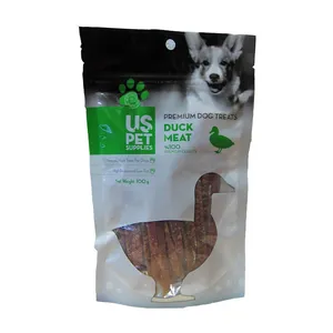تشویقی سگ یو اس پت مدل Duck Slice وزن 100 گرم