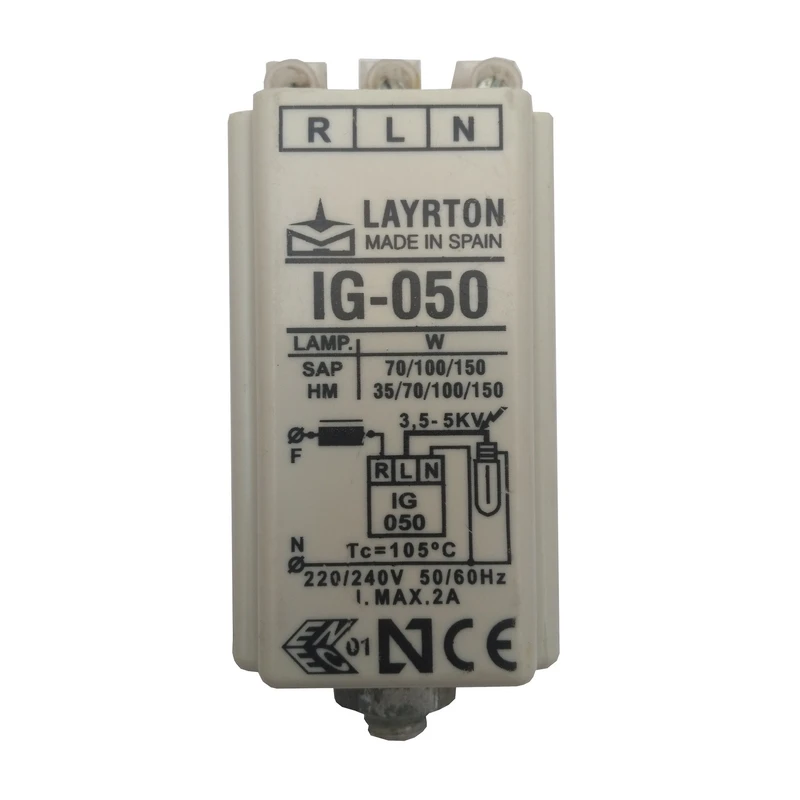 استارتر لامپ گازی مدل IG-050