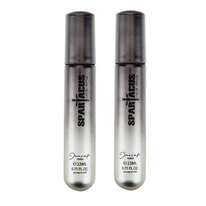 عطر جیبی مردانه ژک ساف مدل اسپارتاکوس حجم 22 میلی لیتر بسته 2 عددی