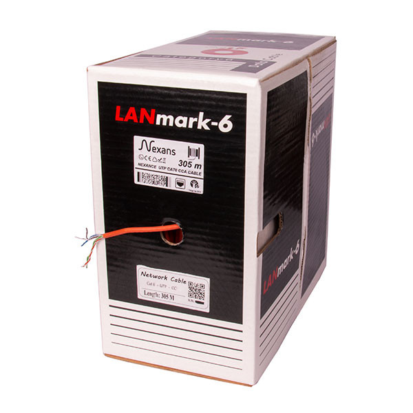 کابل شبکه CAT6 نگزنس مدل Lanmark-6 CCA 1