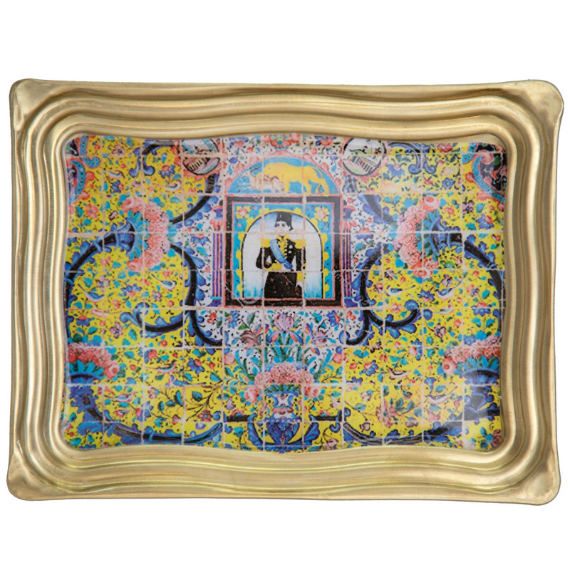 سینی برنجی مدل TL-007