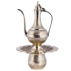 ست گلاب پاش و لگن برنجی کد 0005