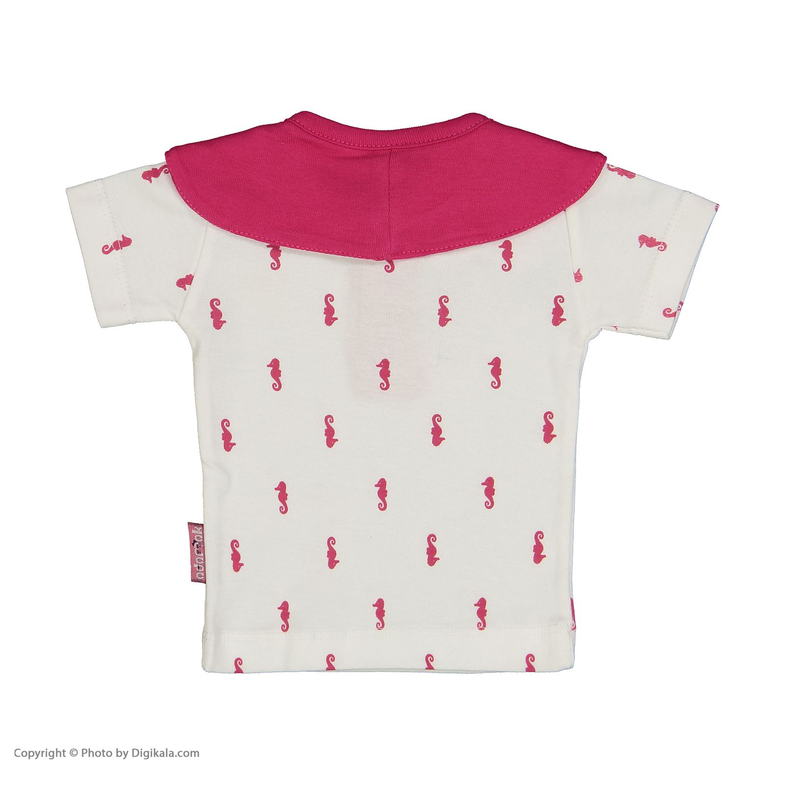 ست تی شرت و شورت نوزادی دخترانه آدمک مدل 2171112-88 -  - 4