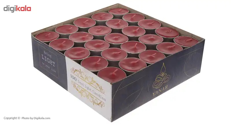وارمر یانار مدل Tealight بسته 100 عددی