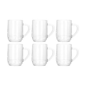 لیوان زنجان گلس مدل RASHEL کد 1405 بسته 6 عددی